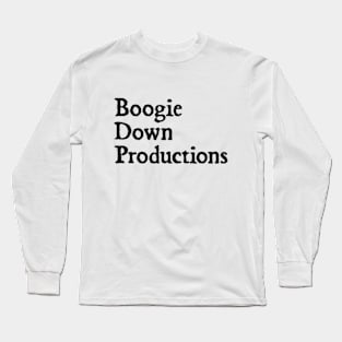 Boogie Down Productions - Classic 80s Hip Hop Long Sleeve T-Shirt